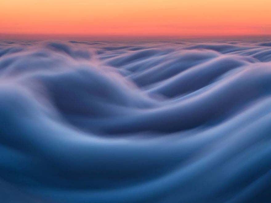 Nebbia in Lunga esposizione di Nicholas Steinberg a San Francisco