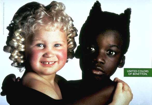 Bambini della Benetton, foto di Oliviero Toscani
