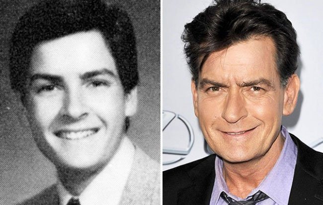 Charlie Sheen da giovane Charlie Sheen da giovane