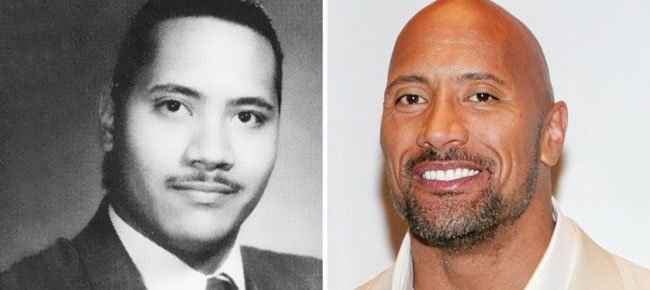 Dwayne Johnson da giovane Dwayne Johnson da giovane