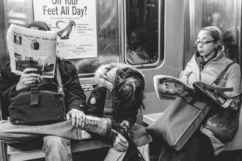 Luc Kordas, street photography a New York