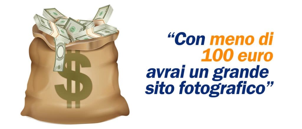Quanto costa un sito fotografico