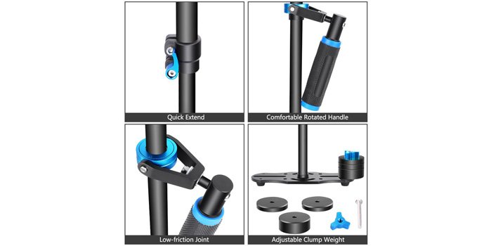 Istruzioni per lo stabilizzatore della Neewer