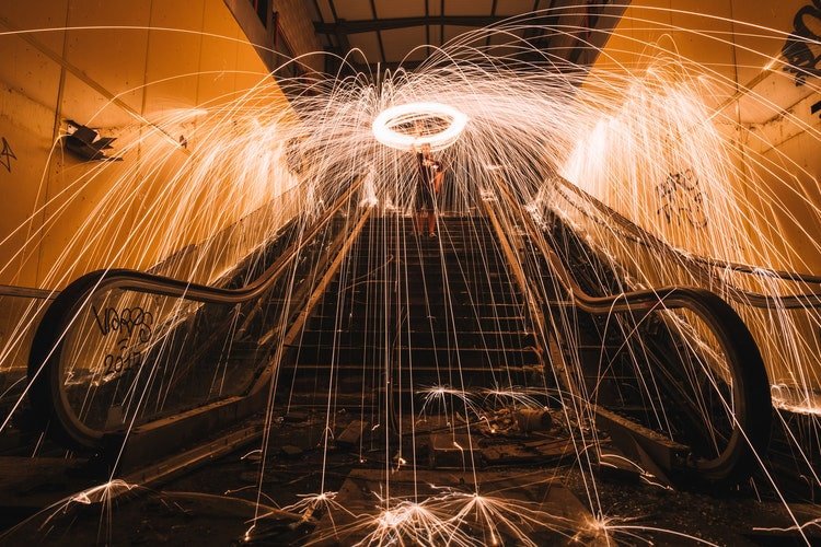 Impostazioni per il Light Painting