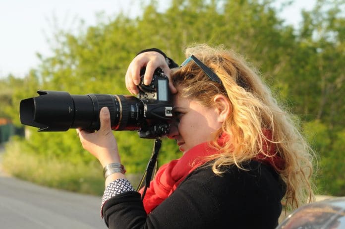 La fotografa Elisabetta Pandolfino