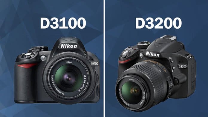 Nikon D3100 Vs D3200