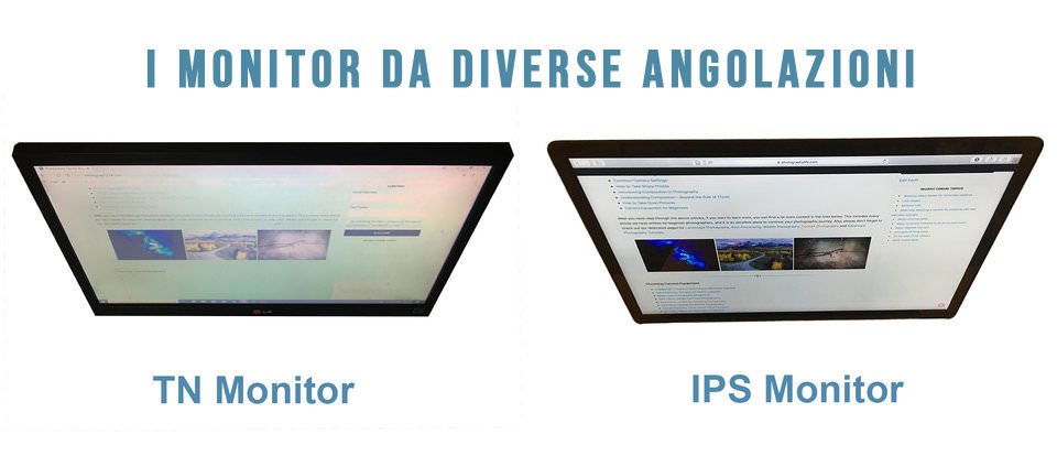 Differenze tra monitor TN e IPS Differenze tra monitor TN e IPS