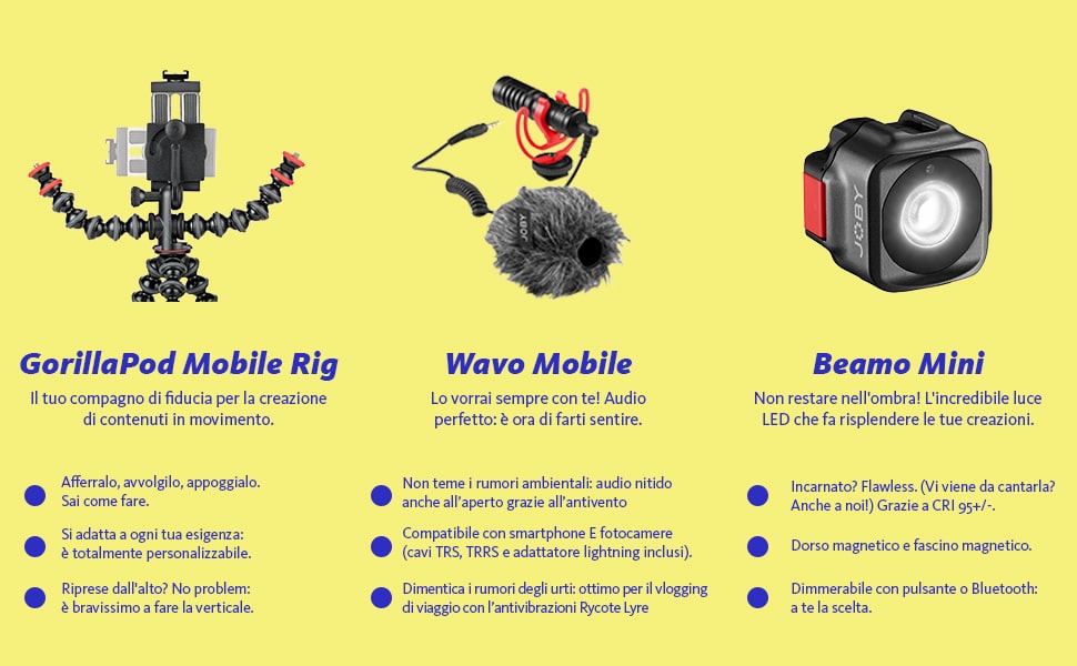Joby Gorillapod Vlogging Kit