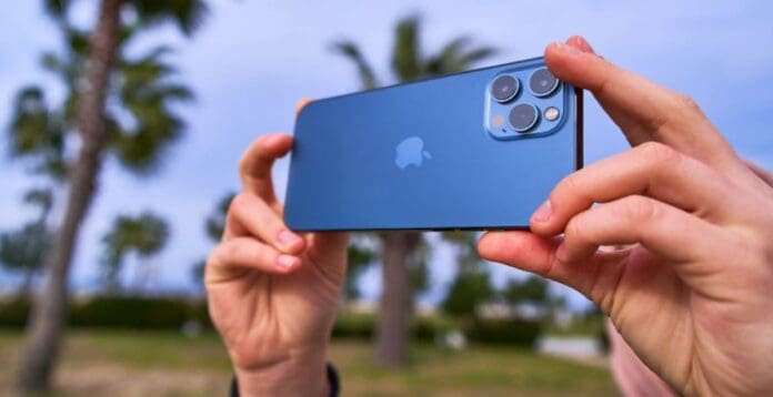 Modalità Burst di un iPhone