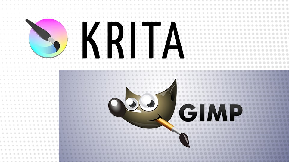 Krita vs gimp