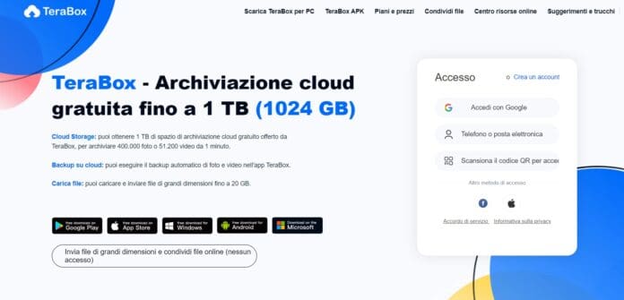 terabox recensione